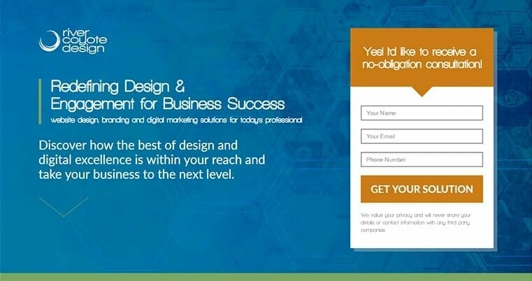Free Consultation Landing Page