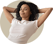 Woman relaxed