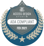 ADA Compliance bagde