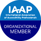 International Association of Accessibility Professionals ORGANIZATIONAL MEMBER logo