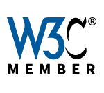 The World Wide Web Consortium Member logo